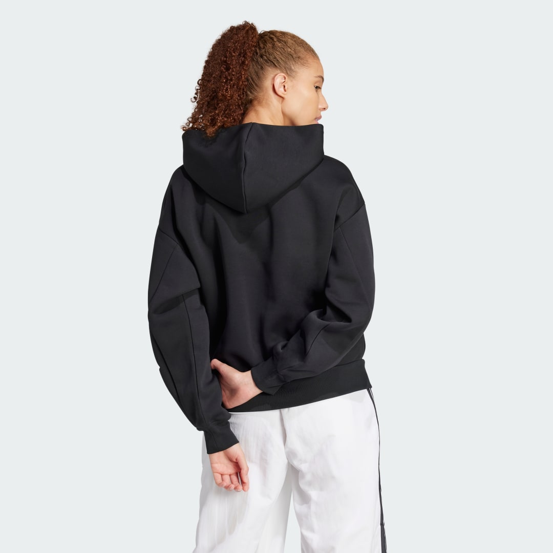 Суитчър adidas Performance Future Icons 3-Stripes Hoodie Черно | JC5426, 1