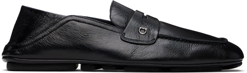 Грижа за обувките FERRAGAMO Ferragamo Calfskin Loafers Черно | 778873