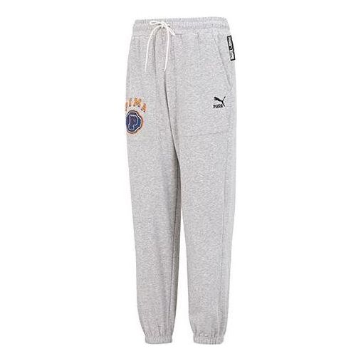 Спортни панталони Puma Team Tr Logo Sweatpants Сиво | 622277-04, 0