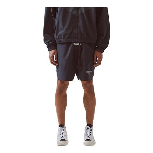 Къси панталони Fear of God Essentials Active Nylon Shorts Черно | FOG-FW19-76