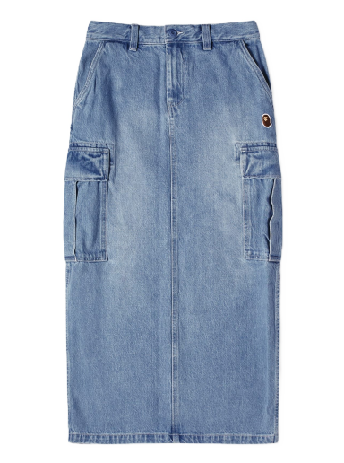 Denim 6Pocket Skirt