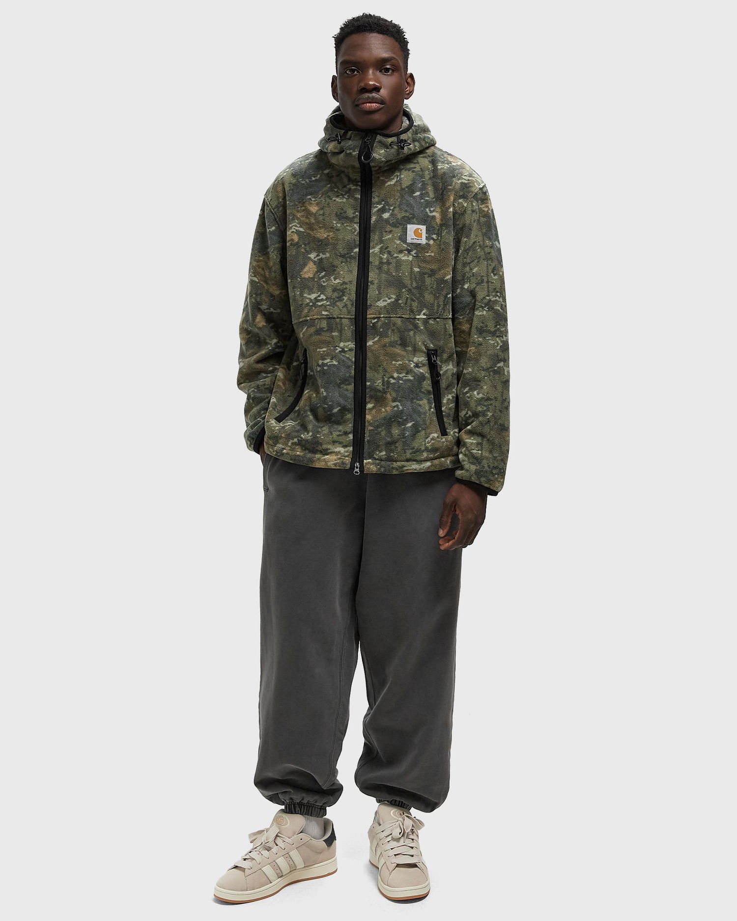 Спортни панталони Carhartt WIP Vista Grand Sweat Pant Сиво | I032337-89.GD, 1