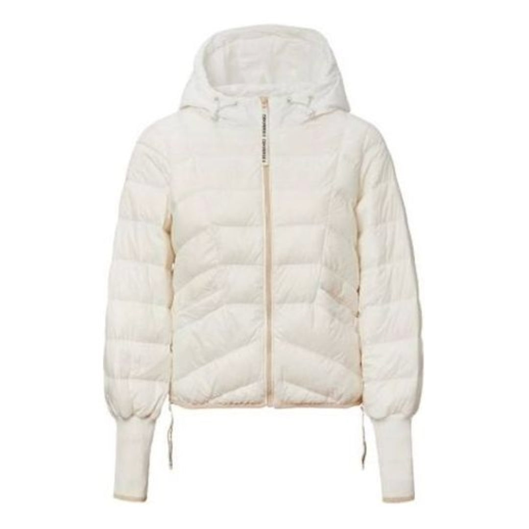 Пухо яке Converse Down Jacket with Hood Бяло | 10020546-A02, 0