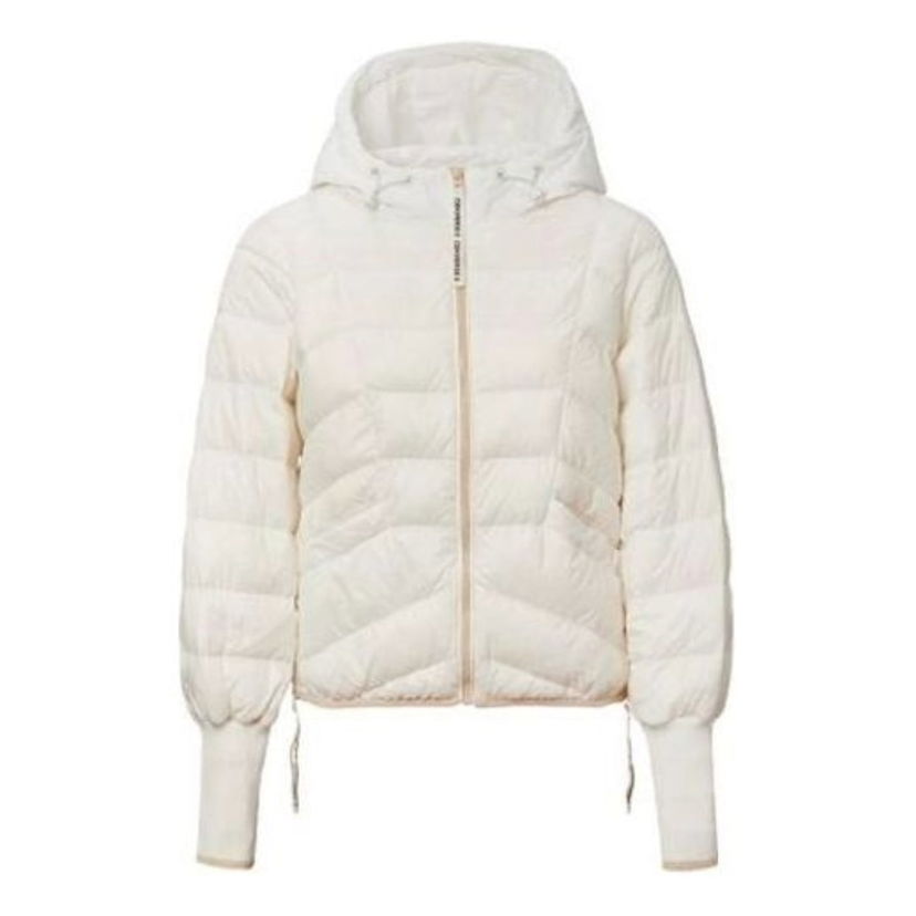 Пухо яке Converse Down Jacket with Hood Бяло | 10020546-A02