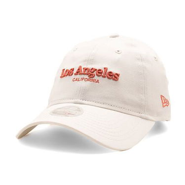Шапка с козирка New Era 9TWENTY Wordmark White / Peach Бяло | 60434984, 0
