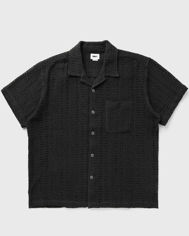 Риза OBEY Harison Woven Shirt Черно | 181210444-BLK, 0