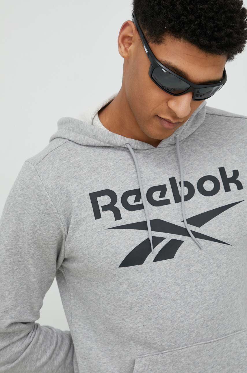 Суитчър Reebok Hoodie Сиво | HZ8786, 0