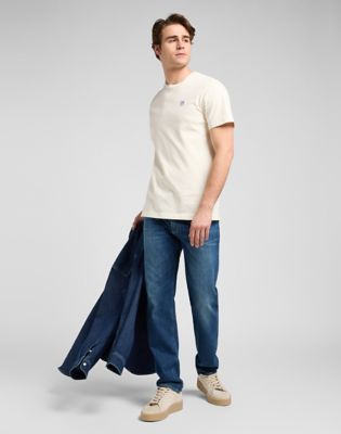 Тениска Lee Lee Workwear Relaxed Fit T-Shirt Size XXL Бяло | 112370490, 1