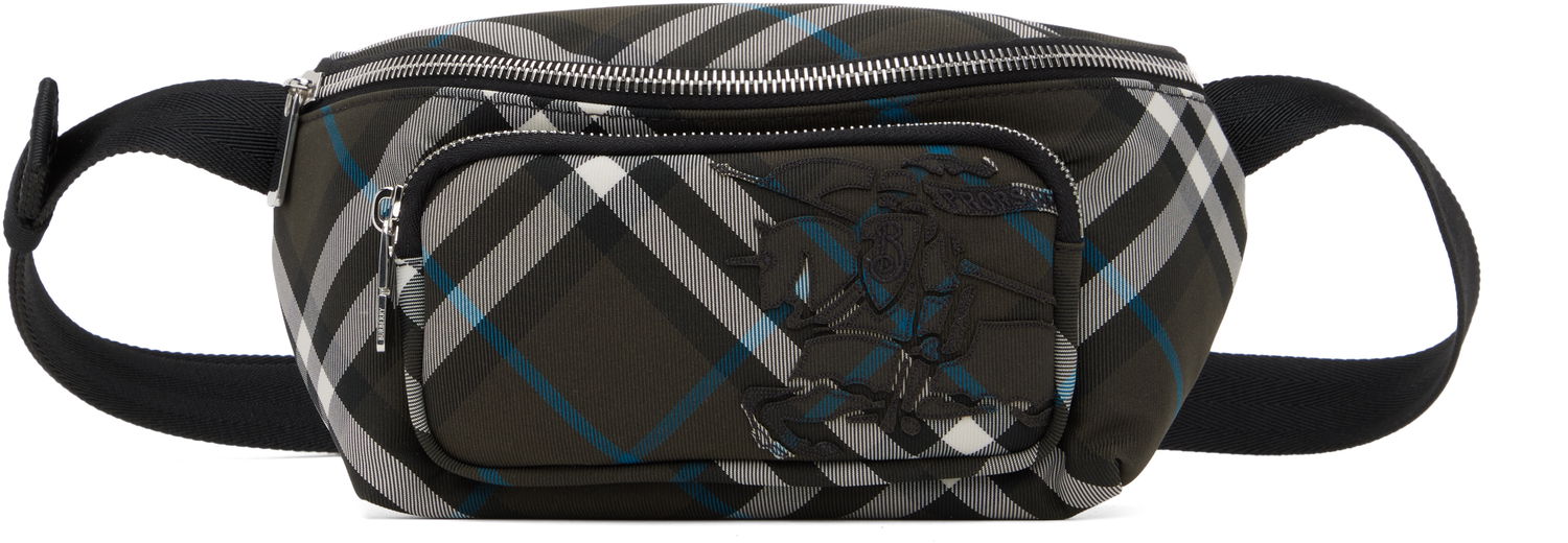 Чанта за кръста Burberry Burberry Small Check Belt Bag Черно | 8106715, 0