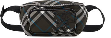 Чанта за кръста Burberry Burberry Small Check Belt Bag Черно | 8106715, 0