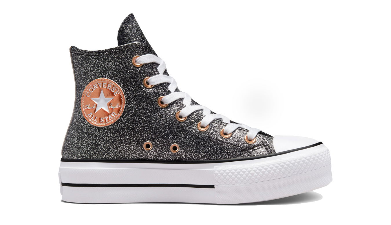 Кецове и обувки Converse Chuck Taylor All Star Lift Platform Черно | A01301C, 0