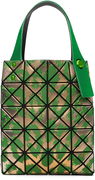 ISSEY MIYAKE Chimera Geometric Triangle Panel Tote Bag