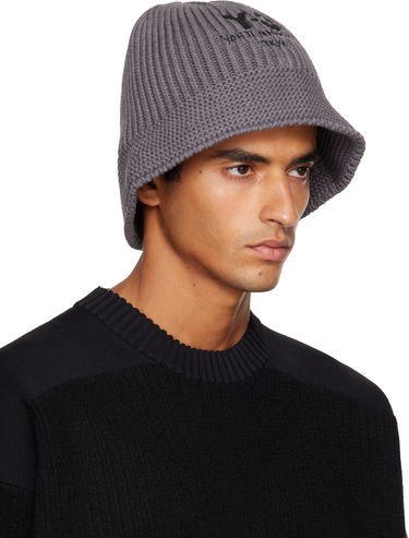 Шапка Y-3 Y-3 Heritage Knit Bucket Hat Сиво | KC0436, 1
