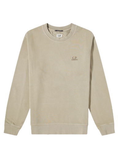 Diagonal Fleece Crewneck