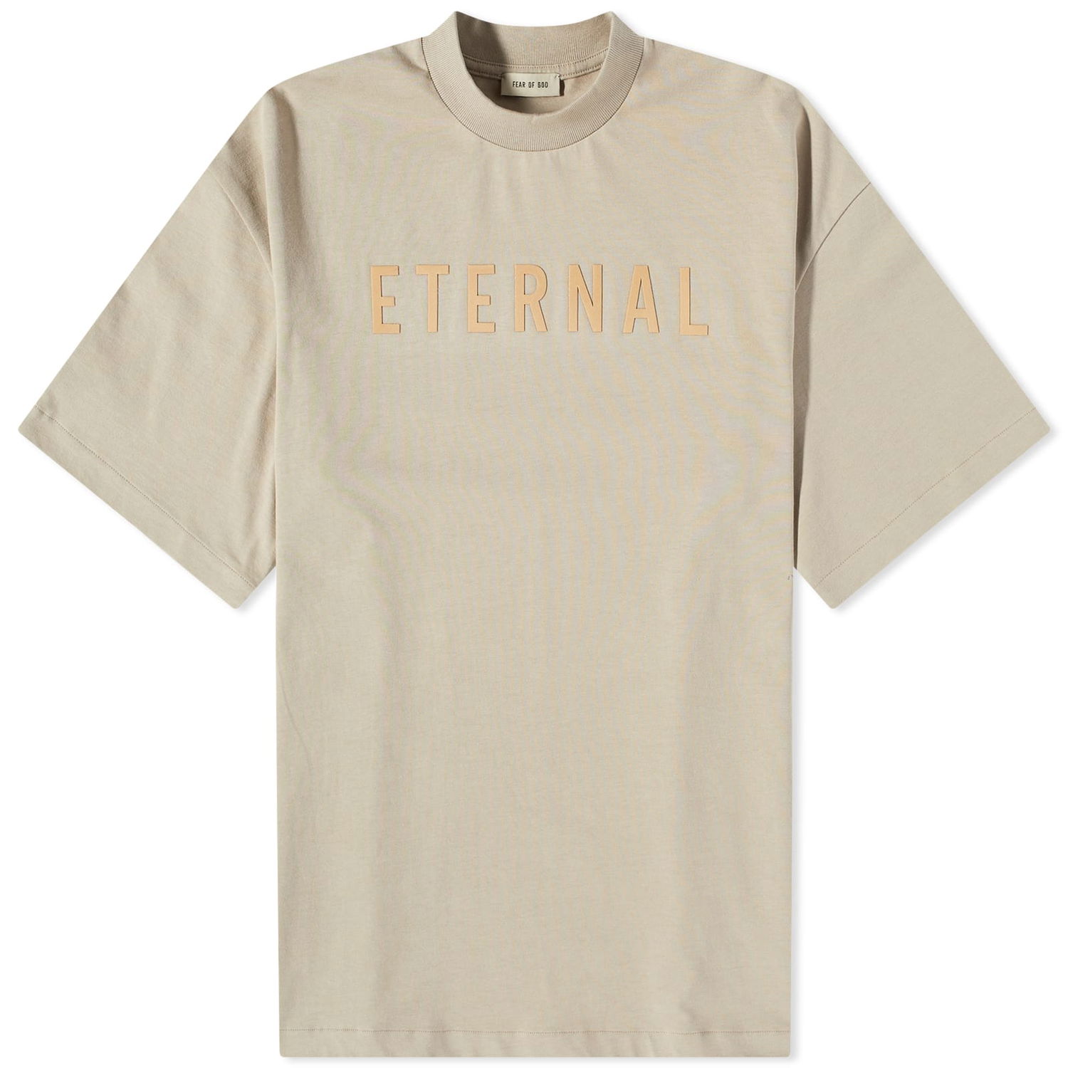 Тениска Fear of God Eternal Cotton Tee Бежово | FGE50-001AJER-252, 0