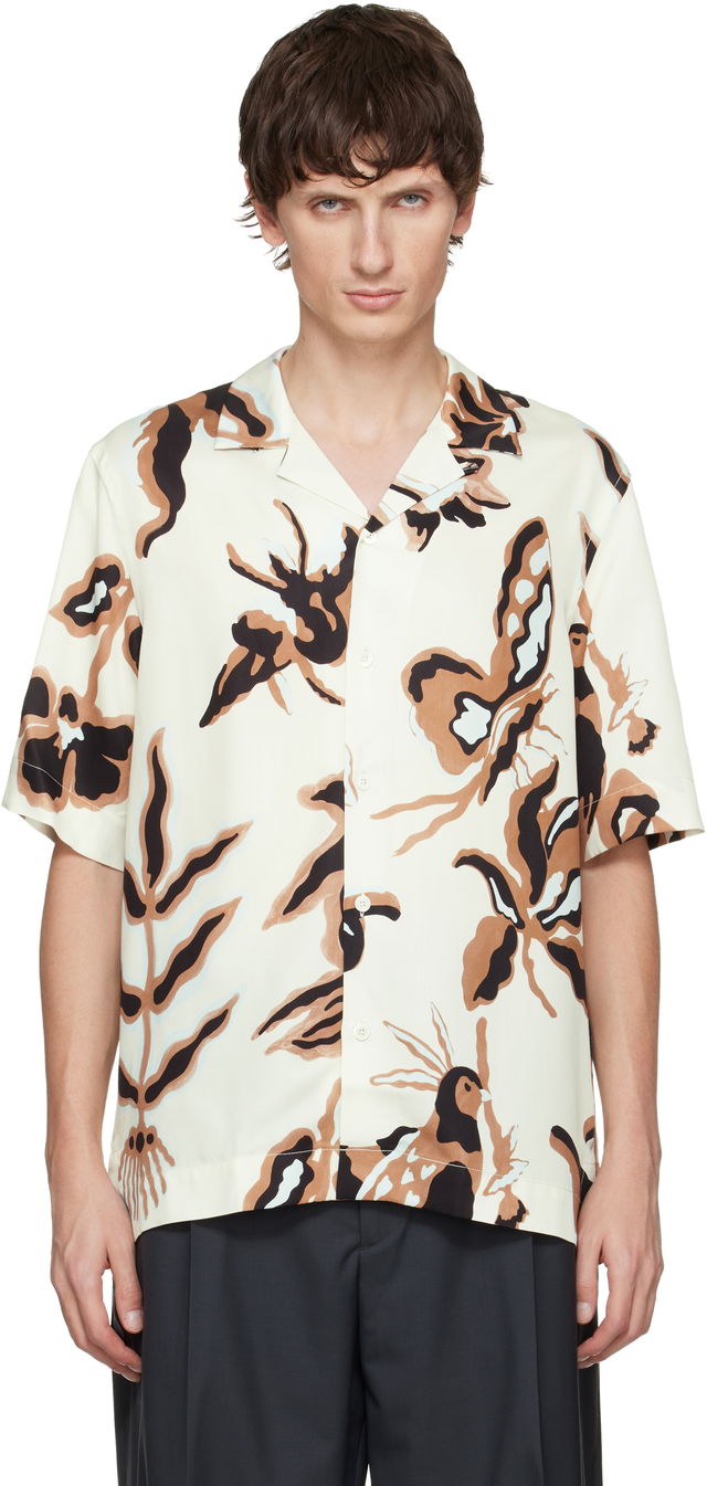 'Bohemia' Print Short-Sleeve Shirt
