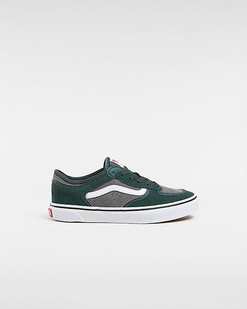 Кецове и обувки Vans Youth Rowley Classic Shoes (8-14 Years) (green Gables/white) Youth White, Size 2.5 Тъмно синьо | VN000E52KQD, 0