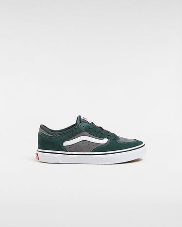 Кецове и обувки Vans Youth Rowley Classic Shoes (8-14 Years) (green Gables/white) Youth White, Size 2.5 Тъмно синьо | VN000E52KQD, 0