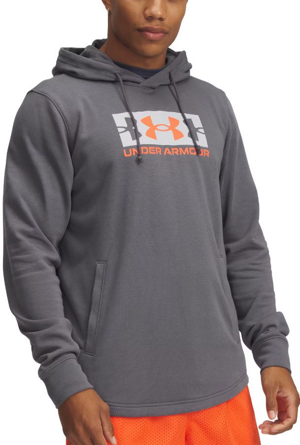 Суитчър Under Armour Under Armour Rival Terry Logo Hoodie Сиво | 1390141-025