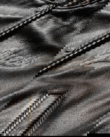 Яке бомбър GUESS Varsity Leather Jacket Черно | W4BN20L0UT0 JTMU, 3