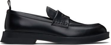 Кецове и обувки BOSS Hugo Brush-Off Leather Loafers Черно | 50541823, 0