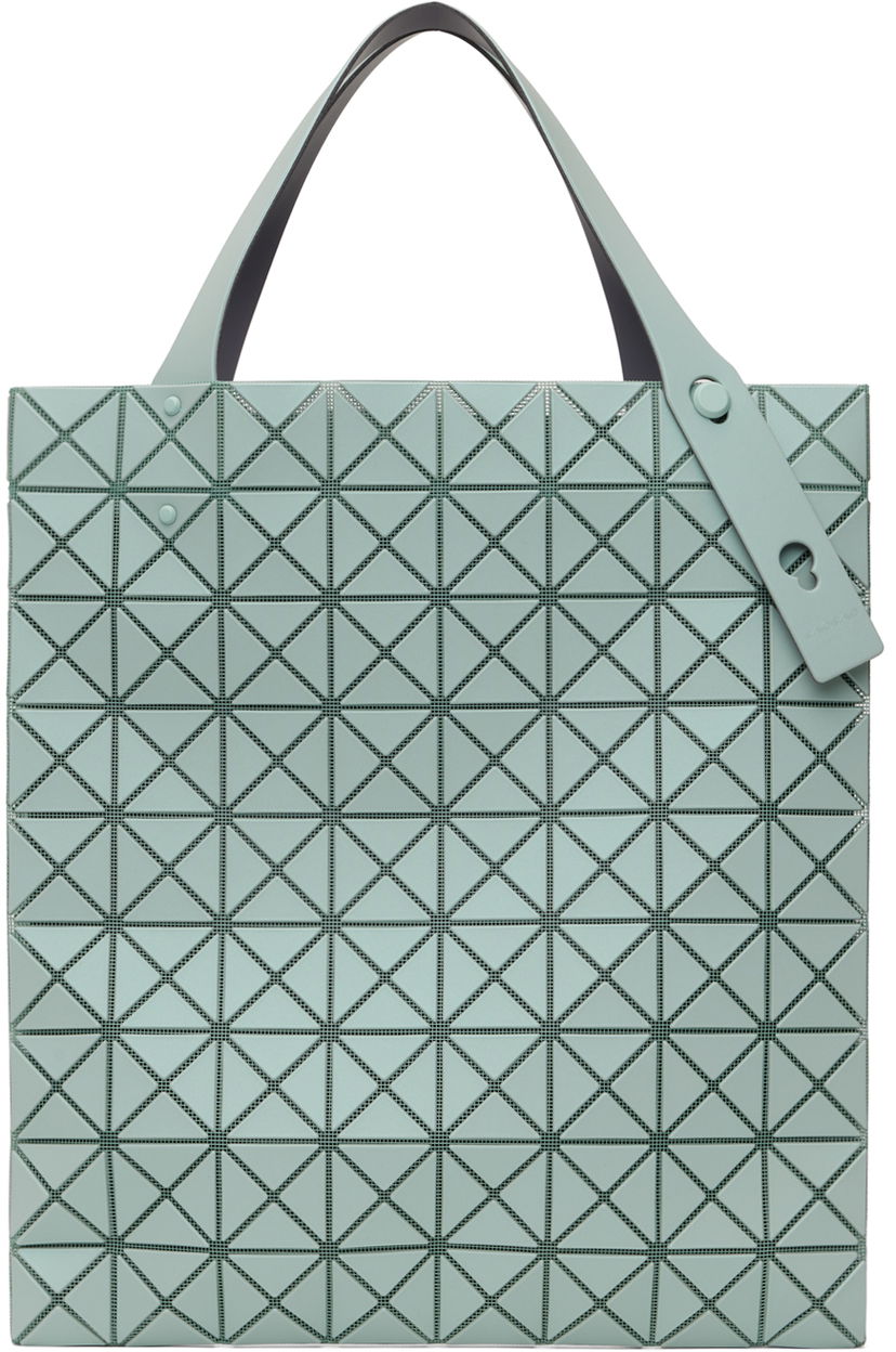 Голяма пазарска чанта BAO BAO ISSEY MIYAKE Geometric Pattern Tote Bag Зелено | BB48AG512