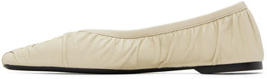 Кецове и обувки TOTEME The Gathered Ballerina Flats Бежово | 243-WAS2747-LE0052, 2