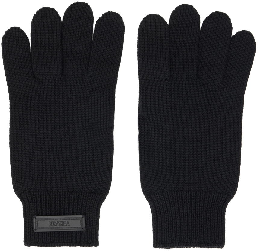 Ръкавици Versace Logo Gloves Черно | 1012828_1A09247, 0