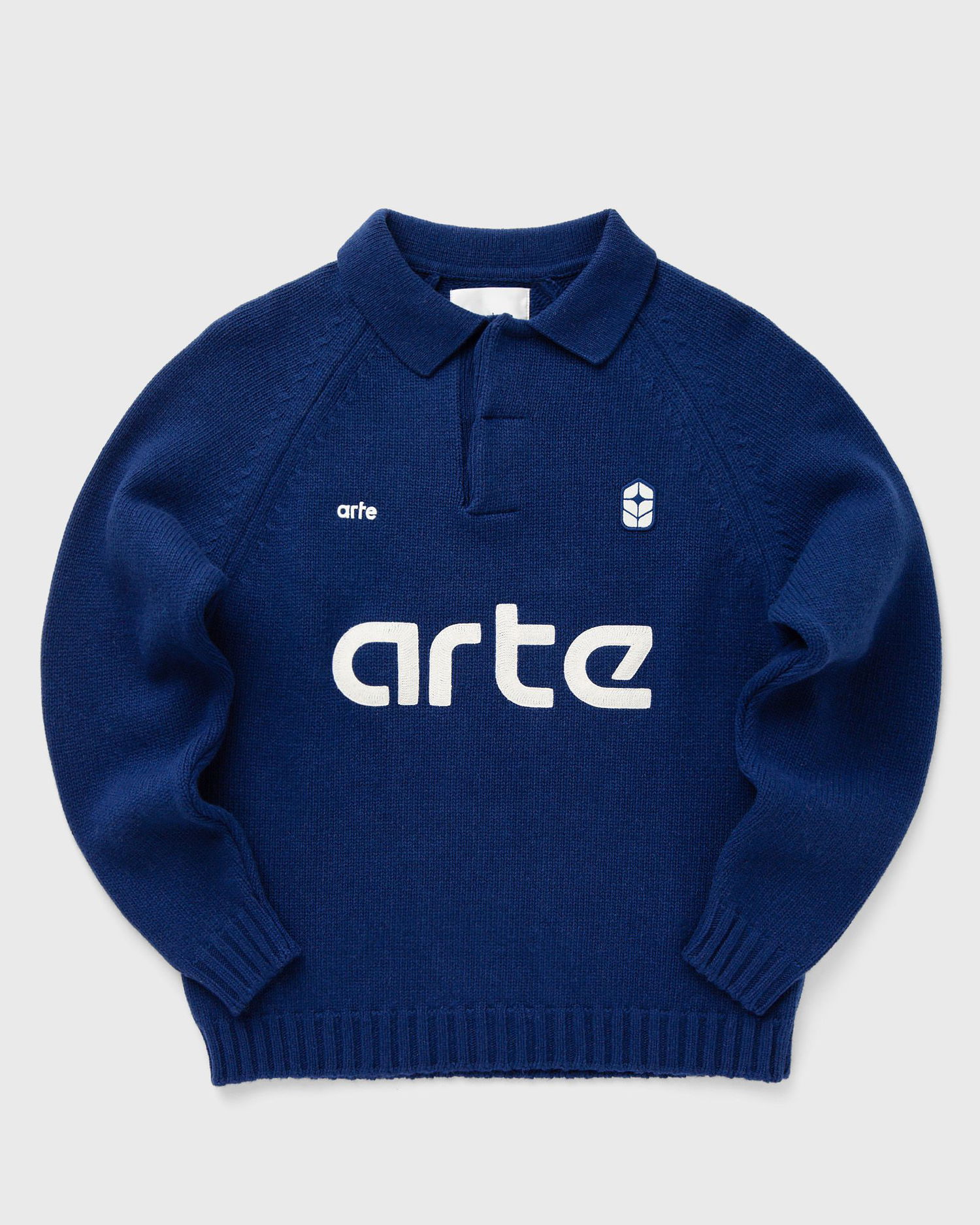Фланелка Arte Antwerp Polo Knit Pullover Тъмно синьо | AW24-154K-NAVY, 0