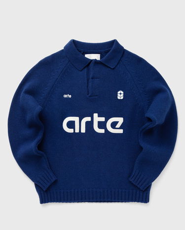 Фланелка Arte Antwerp Polo Knit Pullover Тъмно синьо | AW24-154K-NAVY, 0