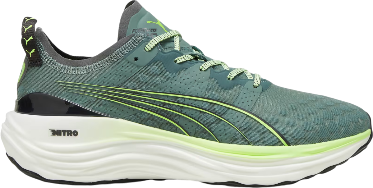Кецове и обувки Puma ForeverRun Nitro Зелено | 377757-28, 0