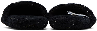Кецове и обувки Versace Barocco Textile Slippers Черно | ZSLB00008_1A08851_1E880, 1