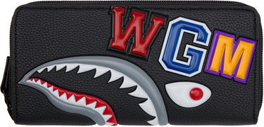 Портфейл BAPE Shark Long Wallet Черно | 001SGK701013F, 0