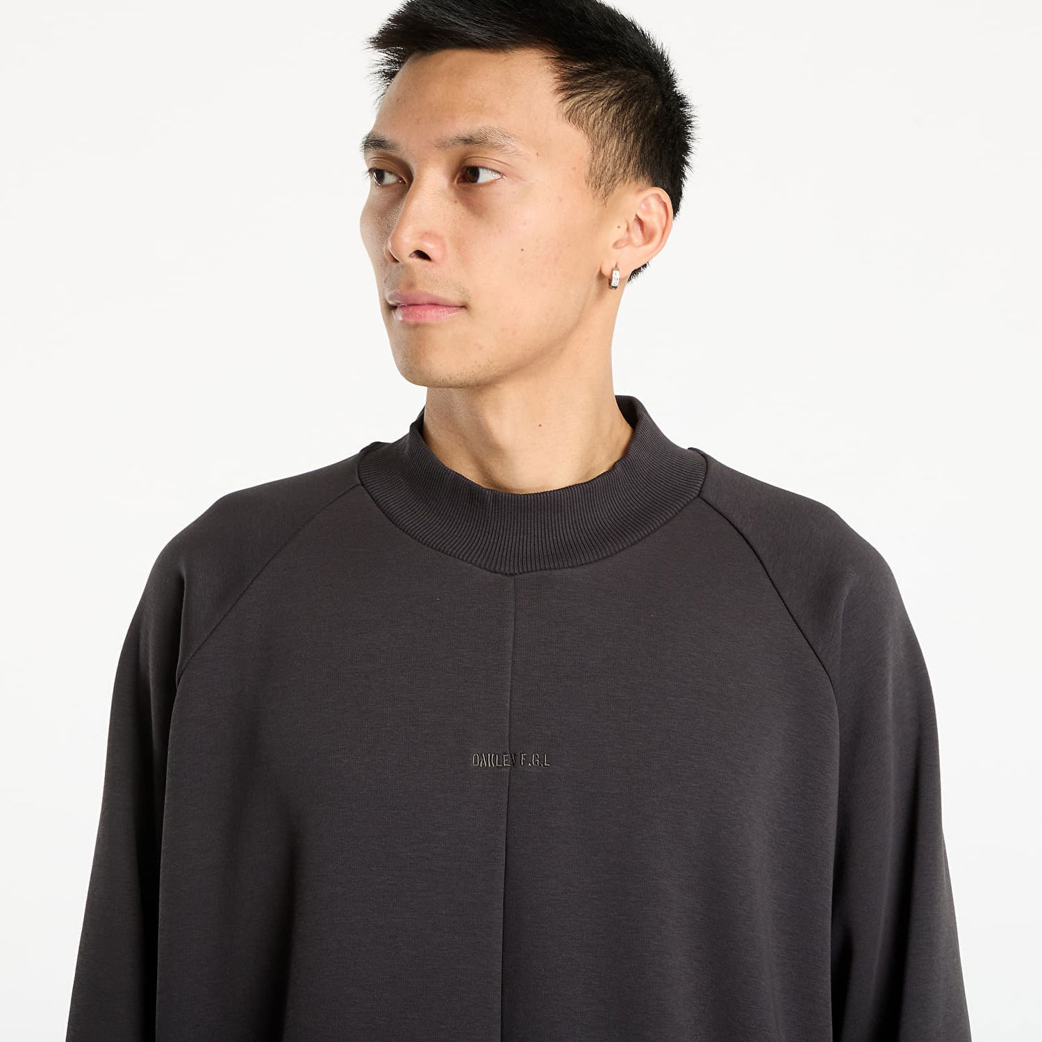 Суитчър OAKLEY Oakley Slick Fleece Crew Sweatshirt Черно | FOA408127-01N, 1