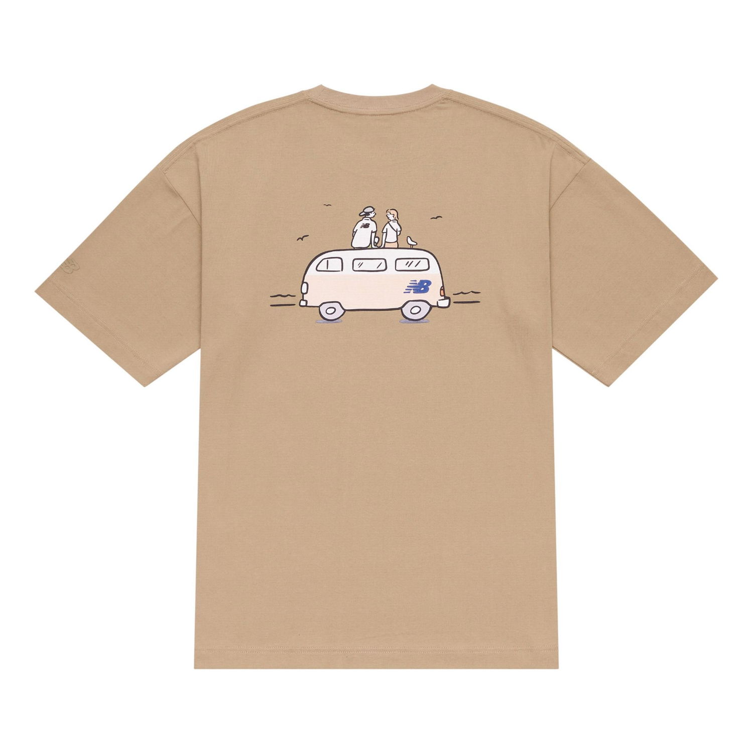 Тениска New Balance PK Graphic T-Shirt Бежово | NEE26181-LB, 0