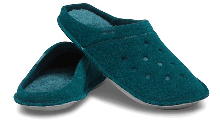 Кецове и обувки Crocs Classic Lined Slipper Slippers "Evergreen" Зелено | 203600-318, 1