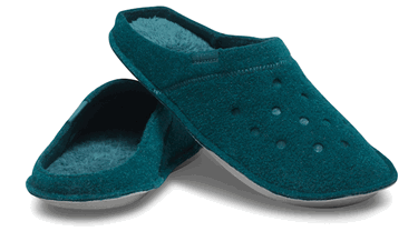 Кецове и обувки Crocs Classic Lined Slipper Slippers "Evergreen" Зелено | 203600-318, 1
