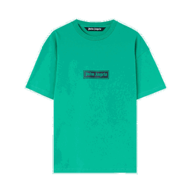 Тениска Palm Angels Garmet Dyed Box Logo Tee Зелено | PMAA065F22JER0015501, 0