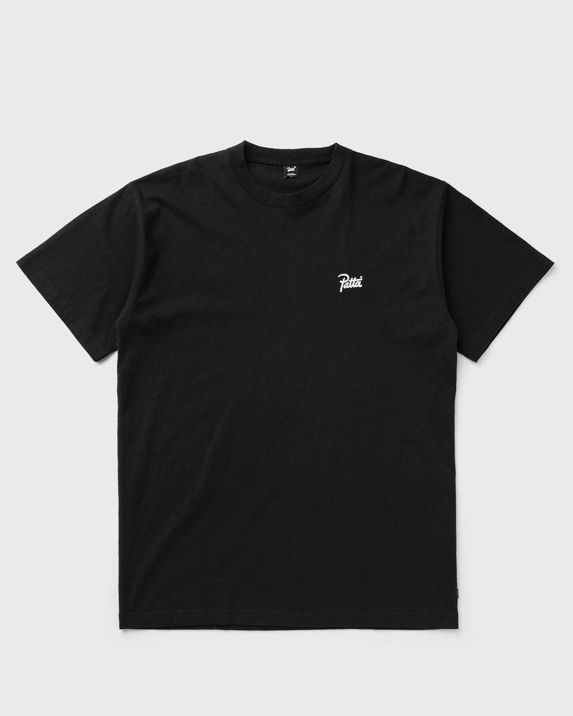Тениска Patta Basic Logo T-Shirt Черно | POC-AW25-1000-290-0082-001