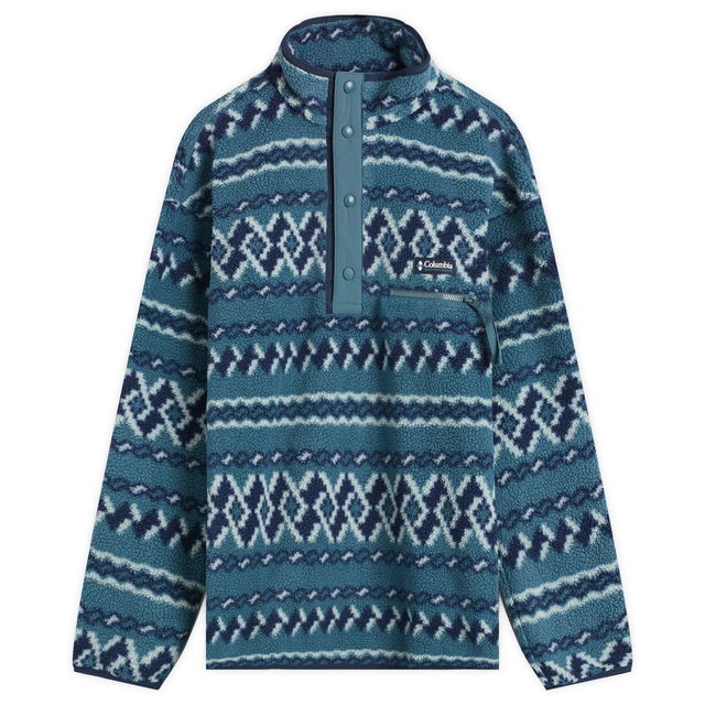 Helvetia II Printed Half Snap Fleece