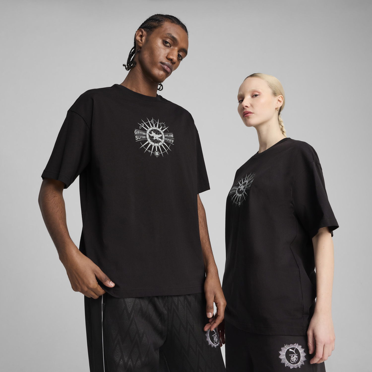 Тениска Puma PUMA x HARRY POTTER Oversized Graphic Tee Черно | 630092_01, 0