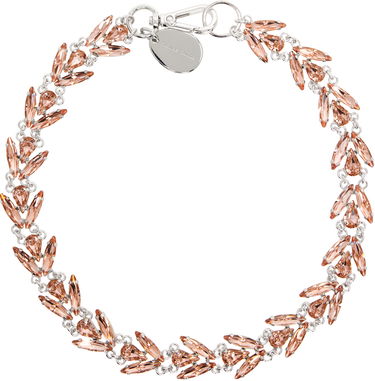 Колие Simone Rocha Simone Rocha Crystal Floret Necklace Розово | NKS77 0903, 0