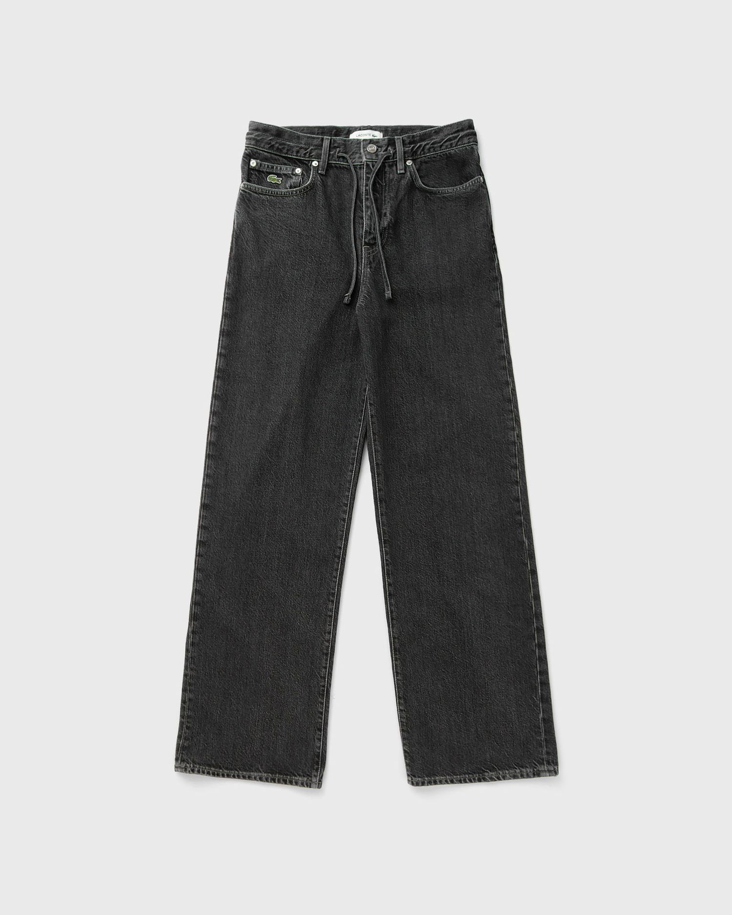 Дънки Lacoste Lacoste Wide Leg Jeans Черно | HF0206-6NM, 0
