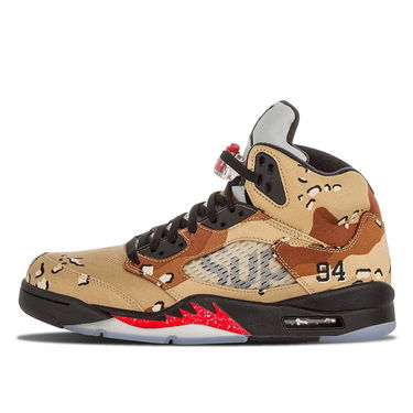 Кецове и обувки Jordan Supreme x Air Jordan 5 Retro "Desert Camo" Бежово | 824371-201, 1