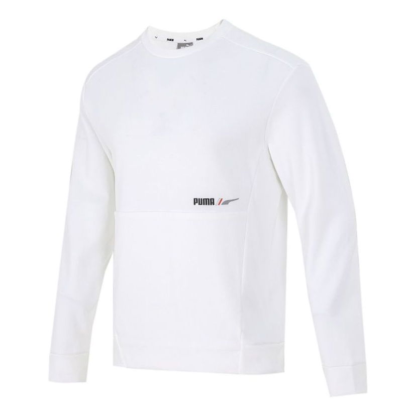 Пуловер Puma Training Round Neck Pullover Бяло | 846532-02