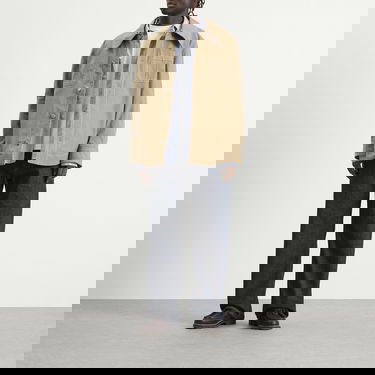 Яке AMI Worker Shirt Jacket Бежово | UJK874-CO0211-A036, 4