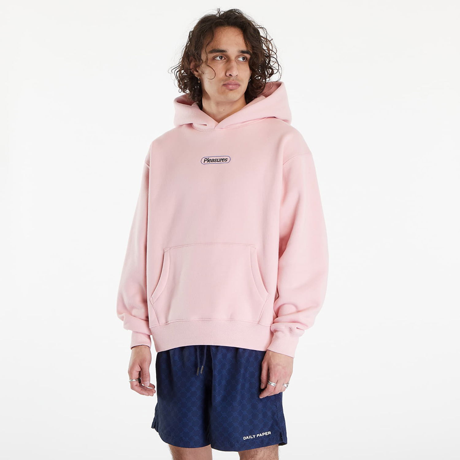 Суитчър Pleasures Puzzle Hoodie Pink Розово | P24SU010 PINK, 0