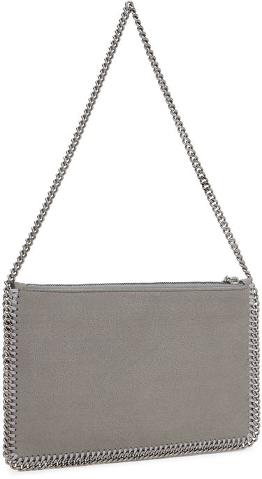 Чанта през рамо Stella McCartney Falabella Chain Wallet Сиво | 7P0076W9132, 2