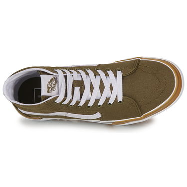 Кецове и обувки Vans Sk8-Hi Tapered Stacked "Canvas Dark Olive" W Кафяво | VN0005U2DOL1, 5