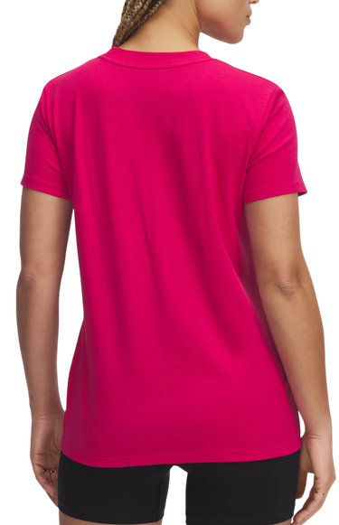Тениска Under Armour Under Armour Rival Core Short Sleeve T-Shirt Розово | 1383648-681, 1